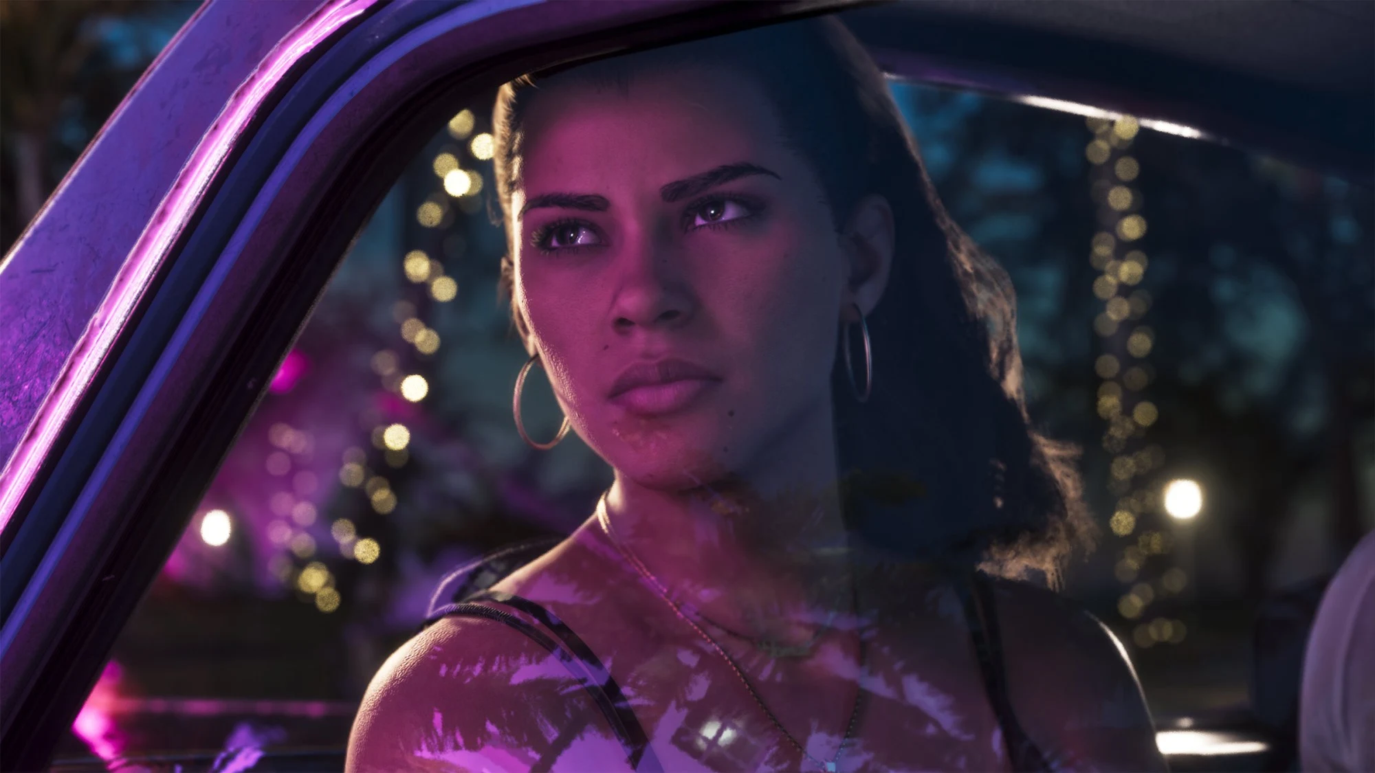 Lucia in official Grand Theft Auto VI promotional artwork