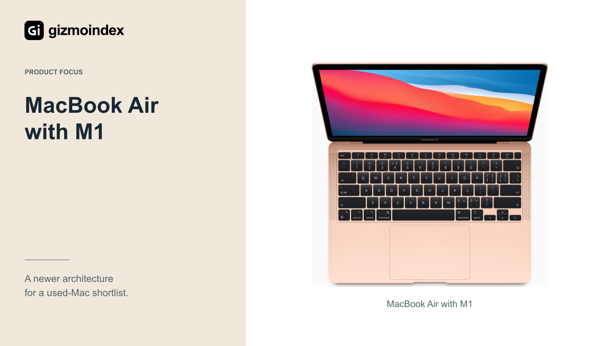 MacBook Air with M1: MacBook Air with M1