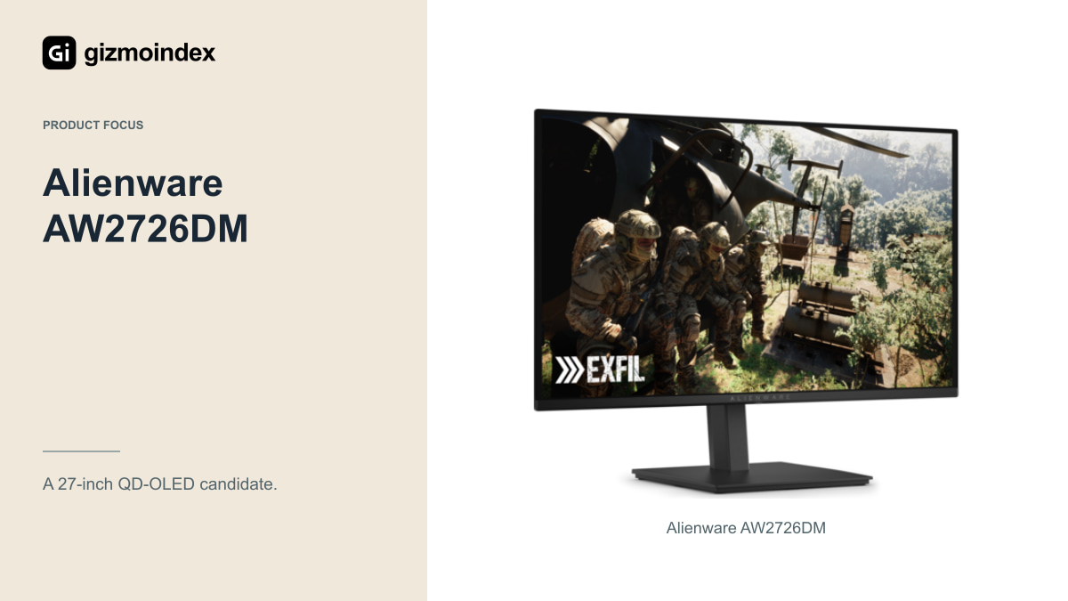 Alienware AW2726DM: Alienware AW2726DM