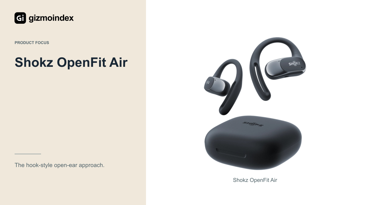 Shokz OpenFit Air: Shokz OpenFit Air