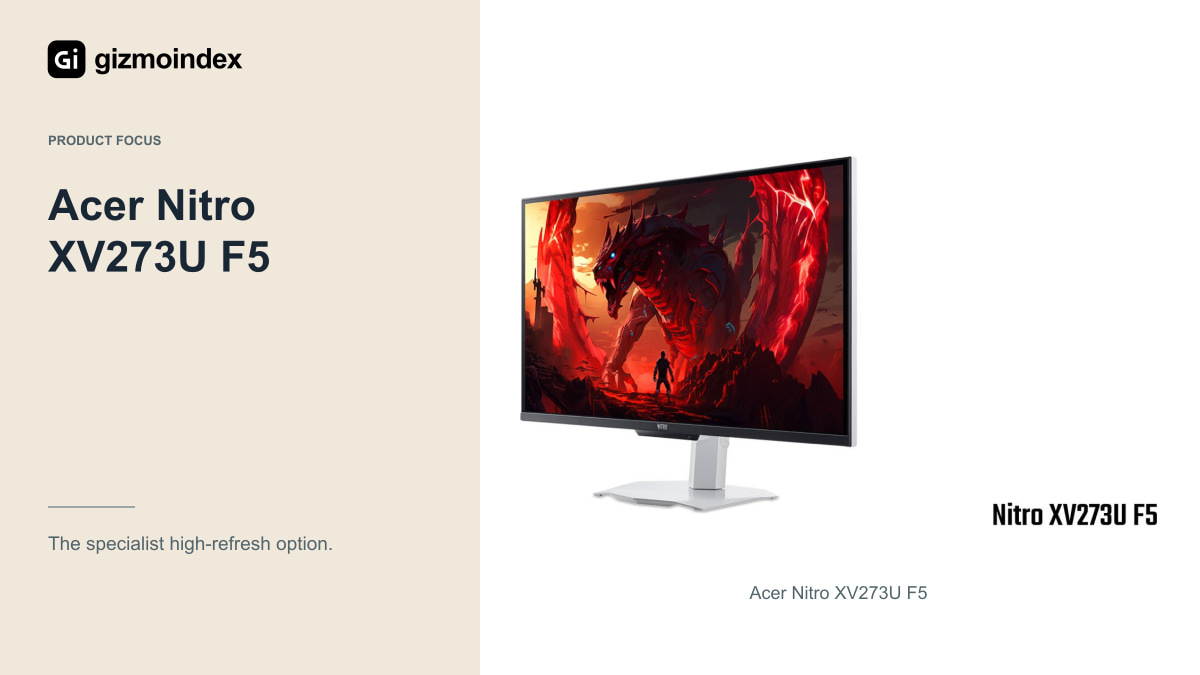 Acer Nitro XV273U F5: Acer Nitro XV273U F5