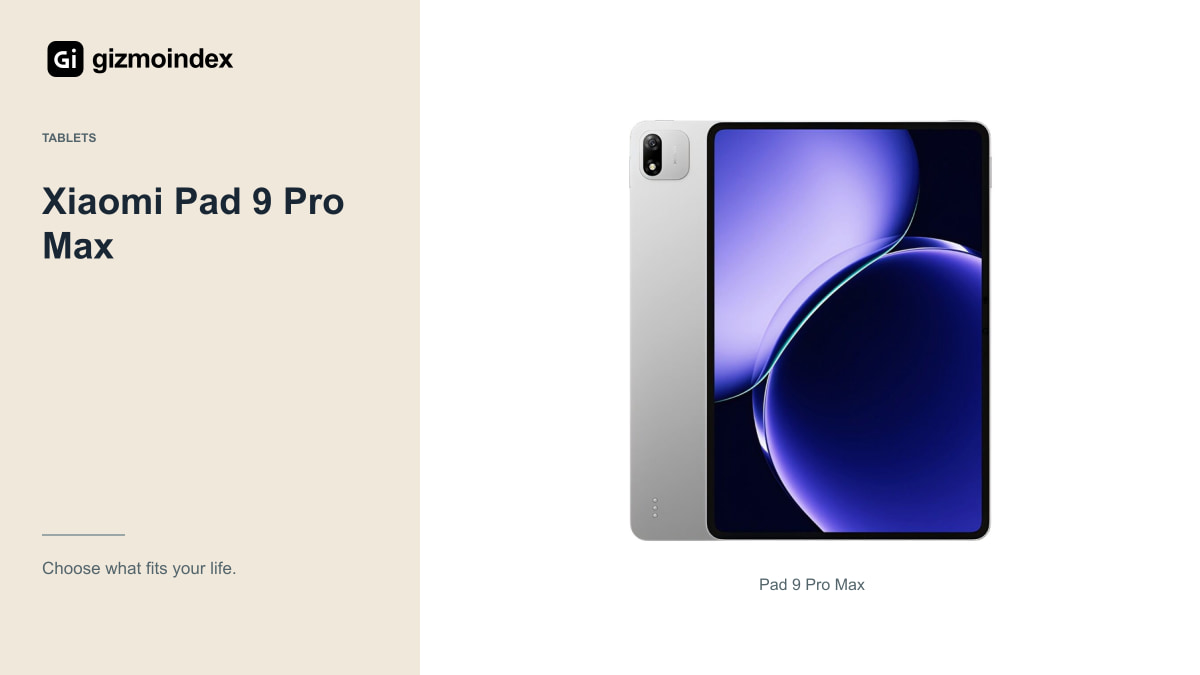 Xiaomi Pad 9 Pro Max: Xiaomi Pad 9 Pro Max