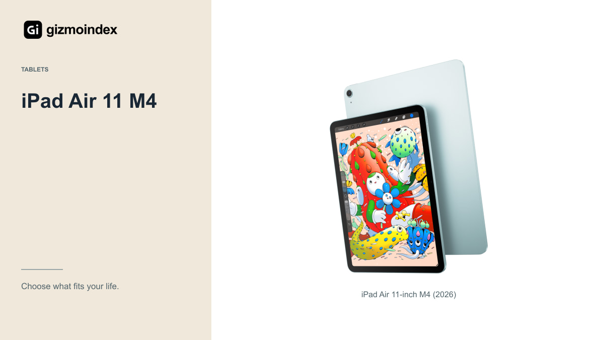 iPad Air 11 M4: iPad Air 11-inch M4 (2026)