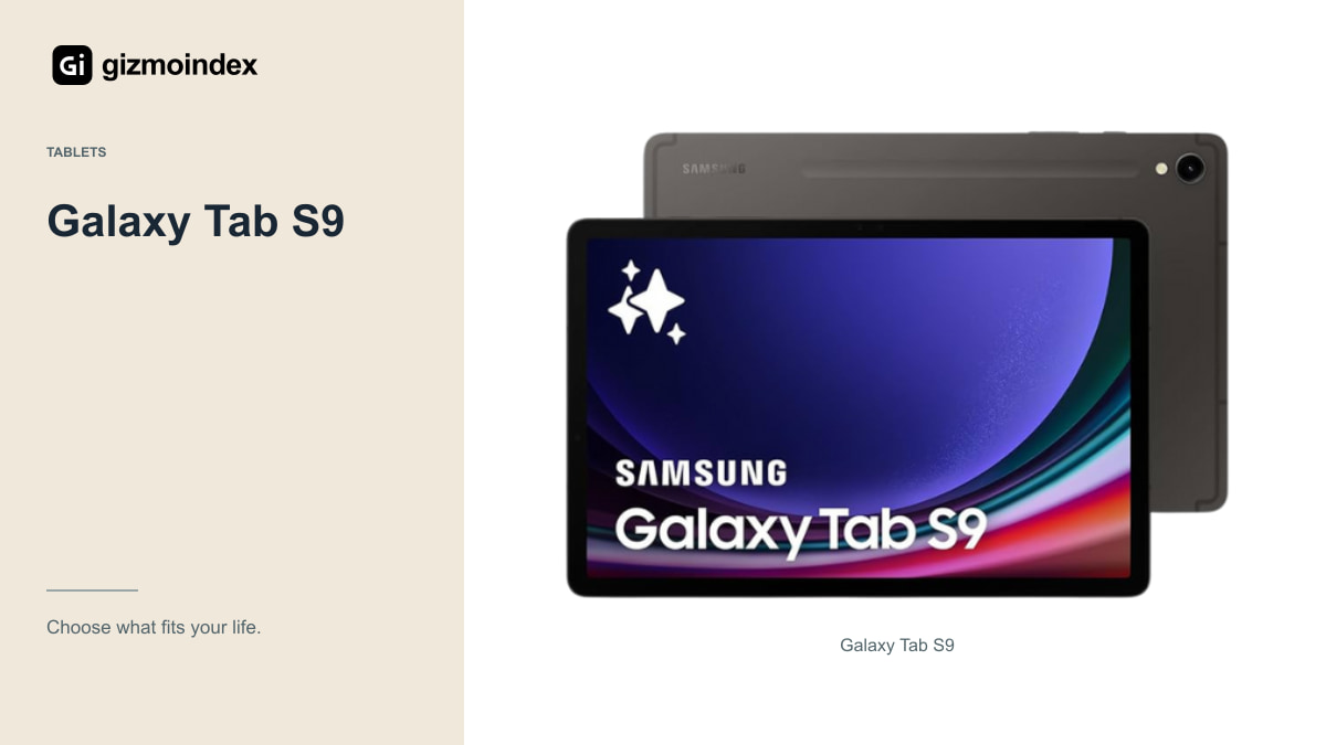 Galaxy Tab S9: Galaxy Tab S9