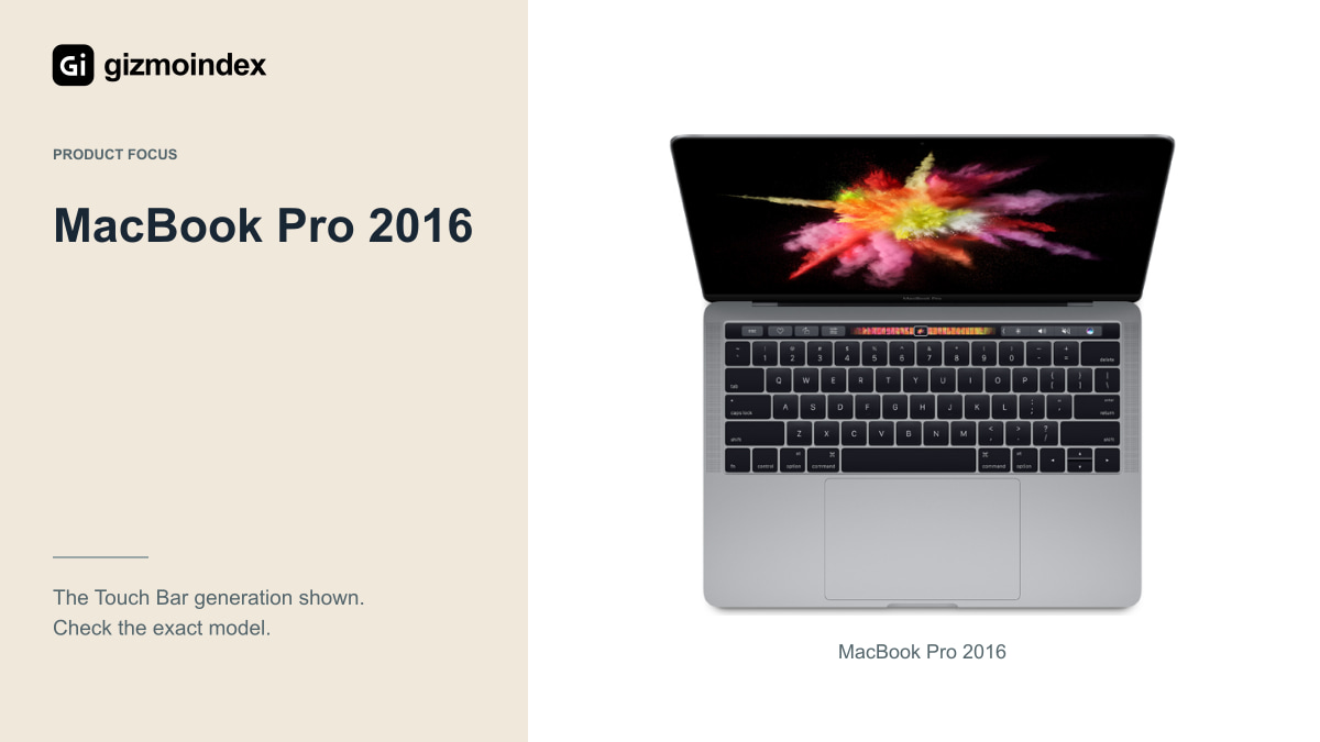 MacBook Pro 2016: MacBook Pro 2016