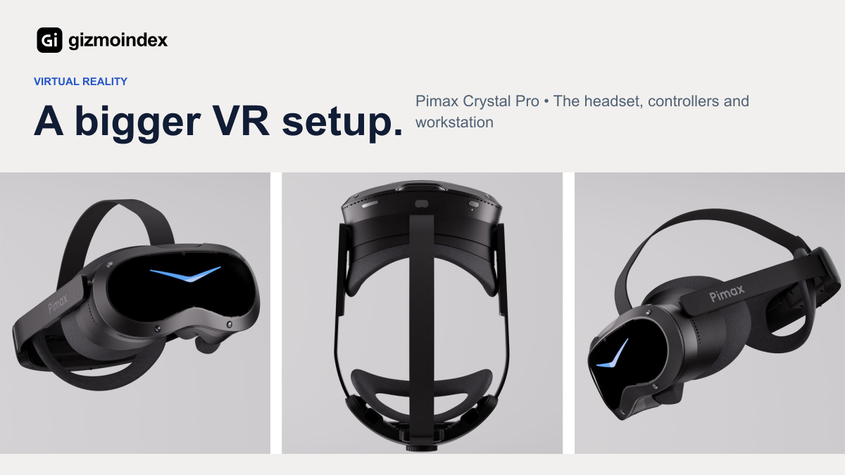 Pimax announces Crystal Pro wireless VR headset and Spation mini-PC
