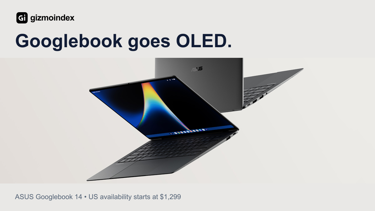 ASUS Googlebook 14 is now on sale in the US for $1,299