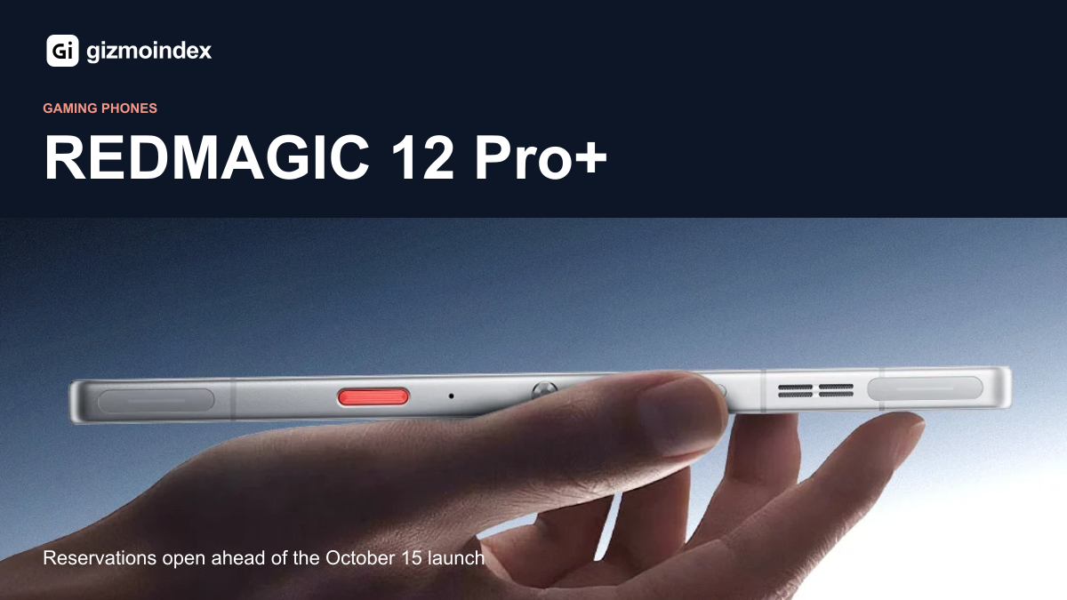 REDMAGIC 12 Pro+ reservations open before its October 15 launch