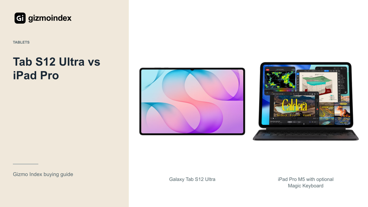 Galaxy Tab S12 Ultra vs iPad Pro: The Big Tablet Battle